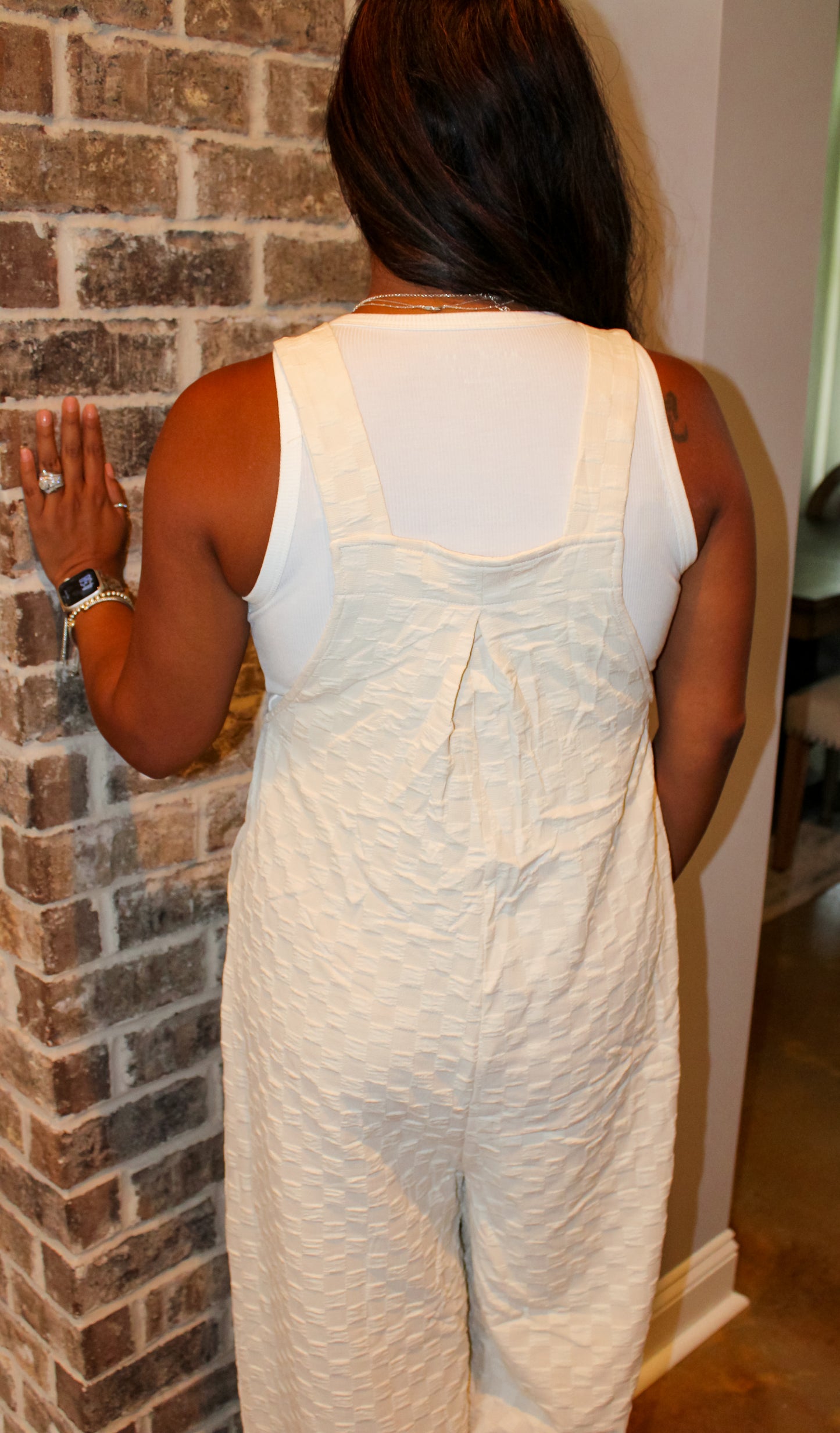 Checkered Jumpsuit