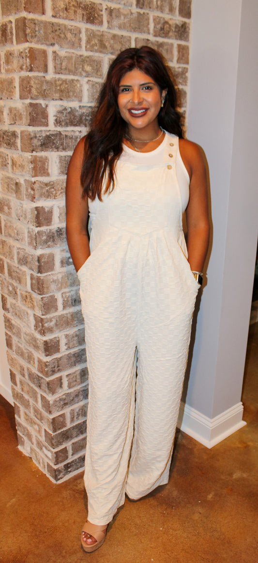 Checkered Jumpsuit