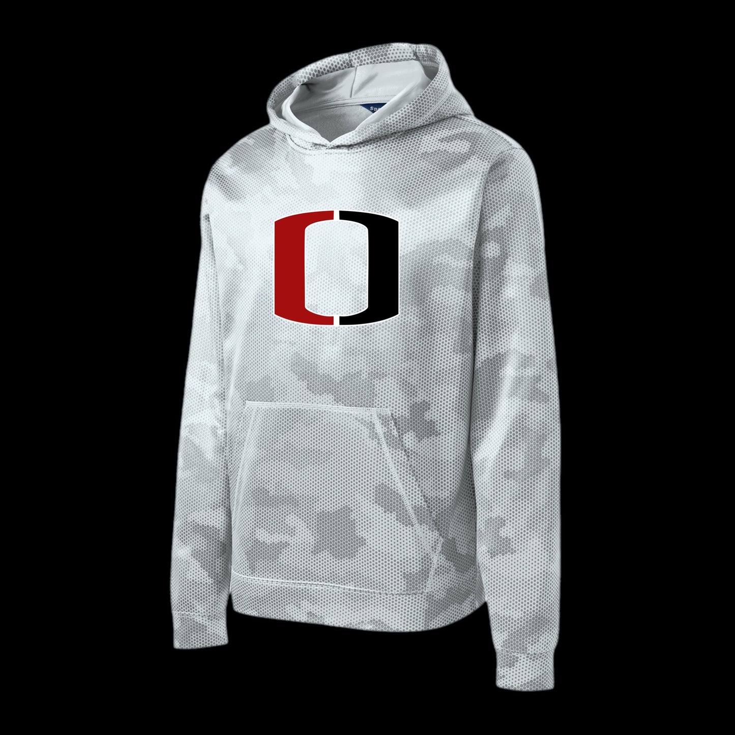 Youth Performance Camo-Hex Hoodie “O”