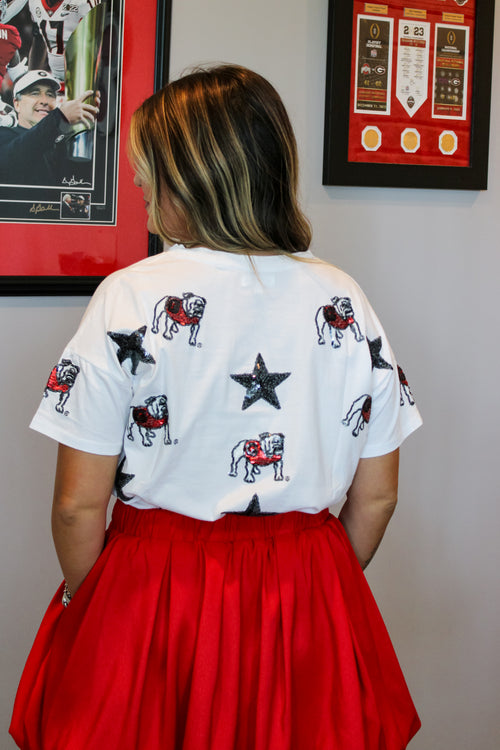 All sequin Ga Tee