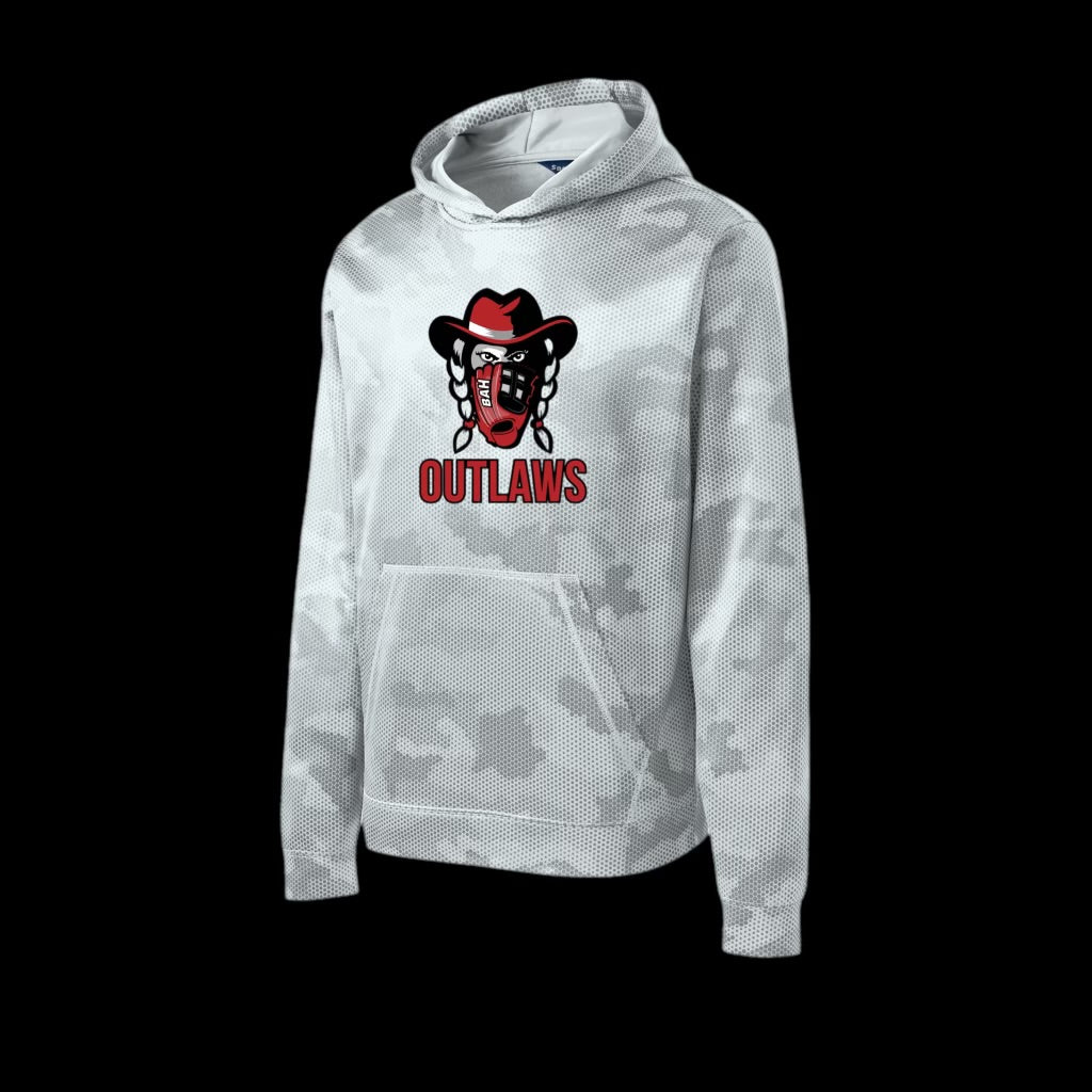 Lady Outlaws Youth Camo-Hex Hoodies