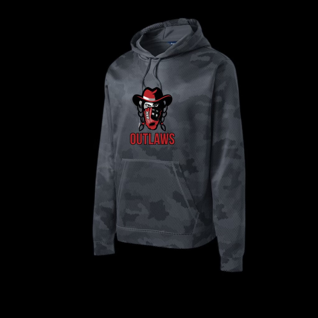 Lady Outlaws Youth Camo-Hex Hoodies