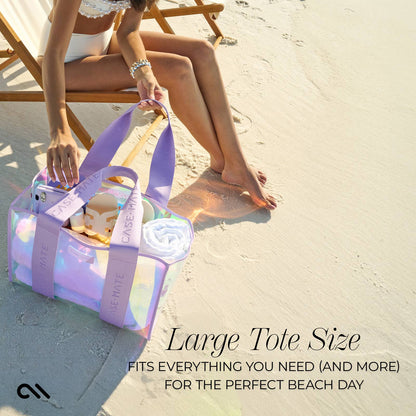 Case-Mate Soap Bubble Beach Tote Shoulder Bag - Iridescent