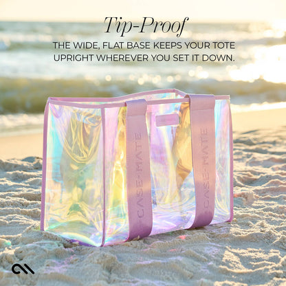 Case-Mate Soap Bubble Beach Tote Shoulder Bag - Iridescent